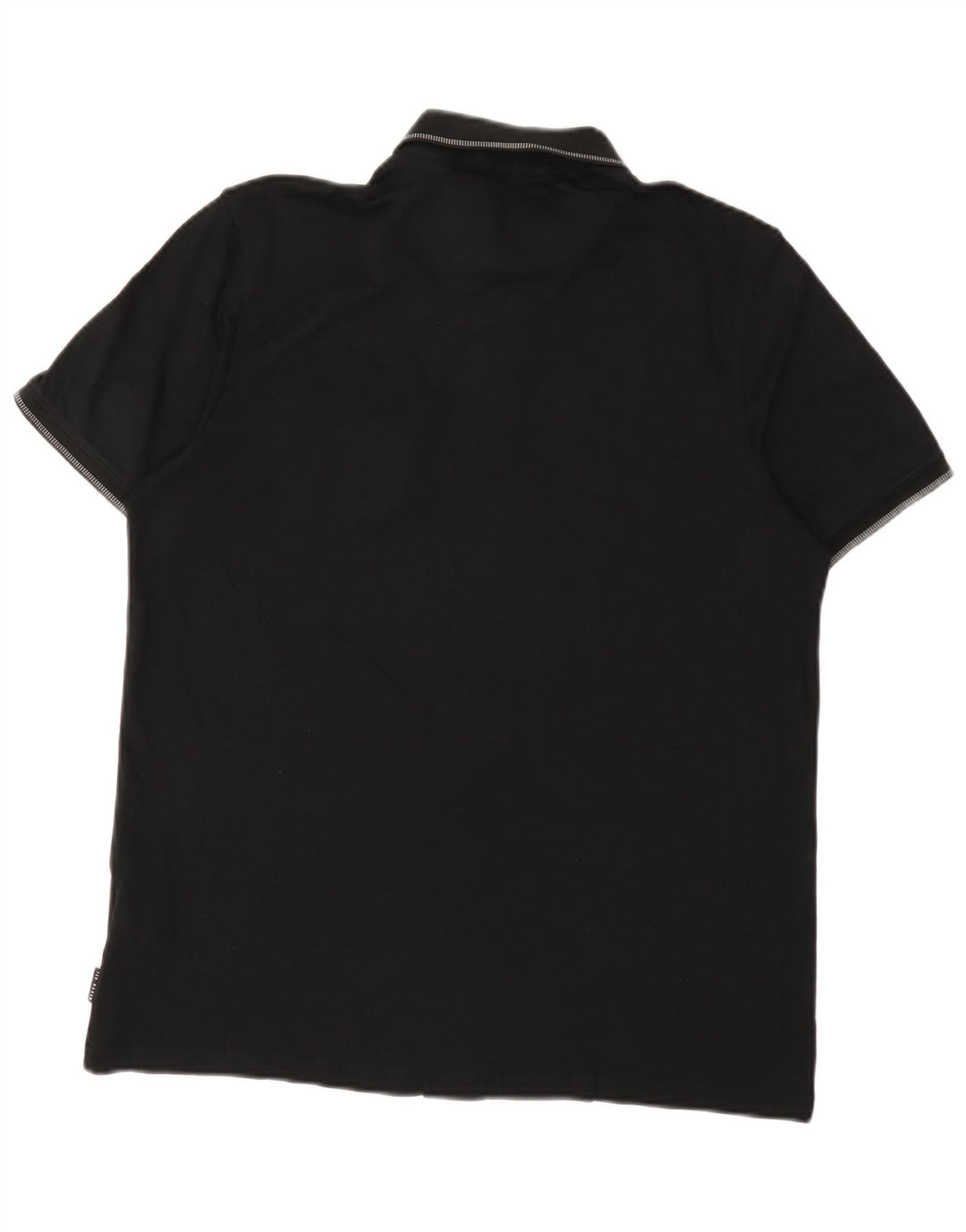Ted Baker Polo Homme Taille 3 Coton Noir Moyen