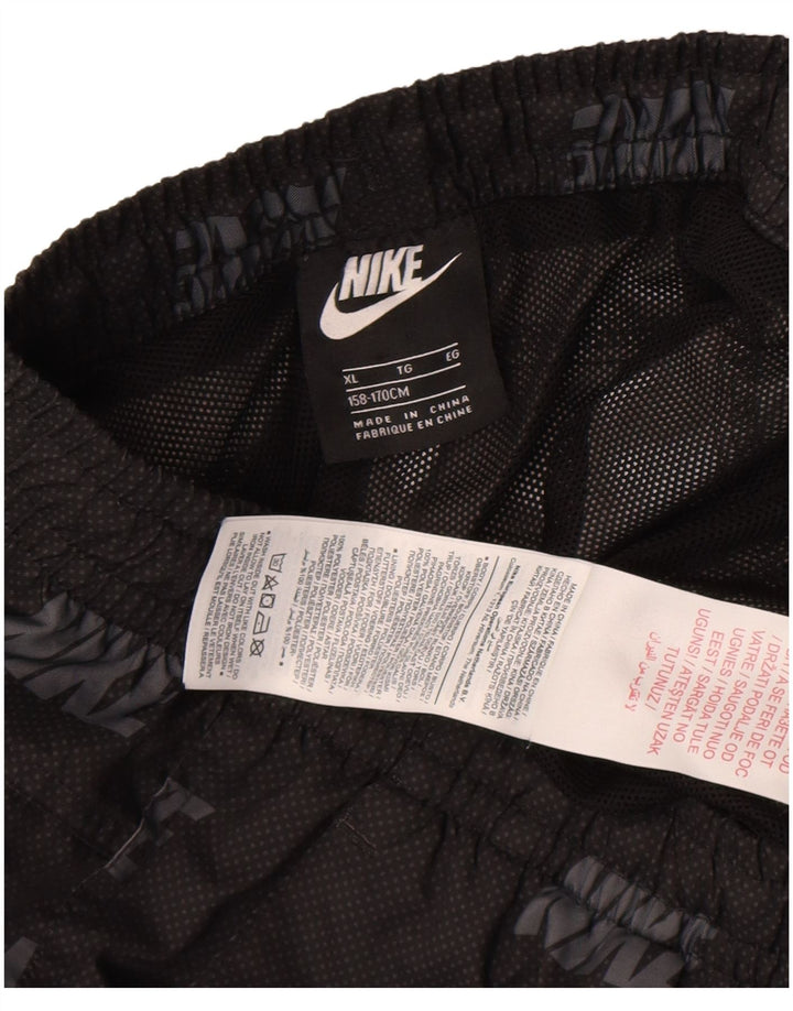 NIKE Short de sport graphique pour garçon 13-14 ans XL Gris tacheté Polyester