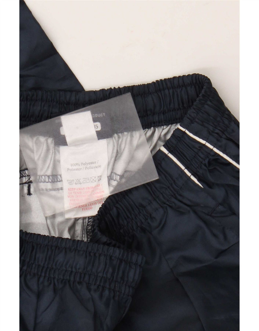 Umbro Pantalon imperméable graphique garçon 13-14 ans XL bleu marine Polyester