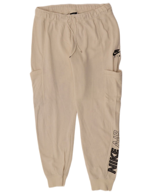 Nike Pantalon de survêtement Nike Air Graphic Joggers Large Beige Sports