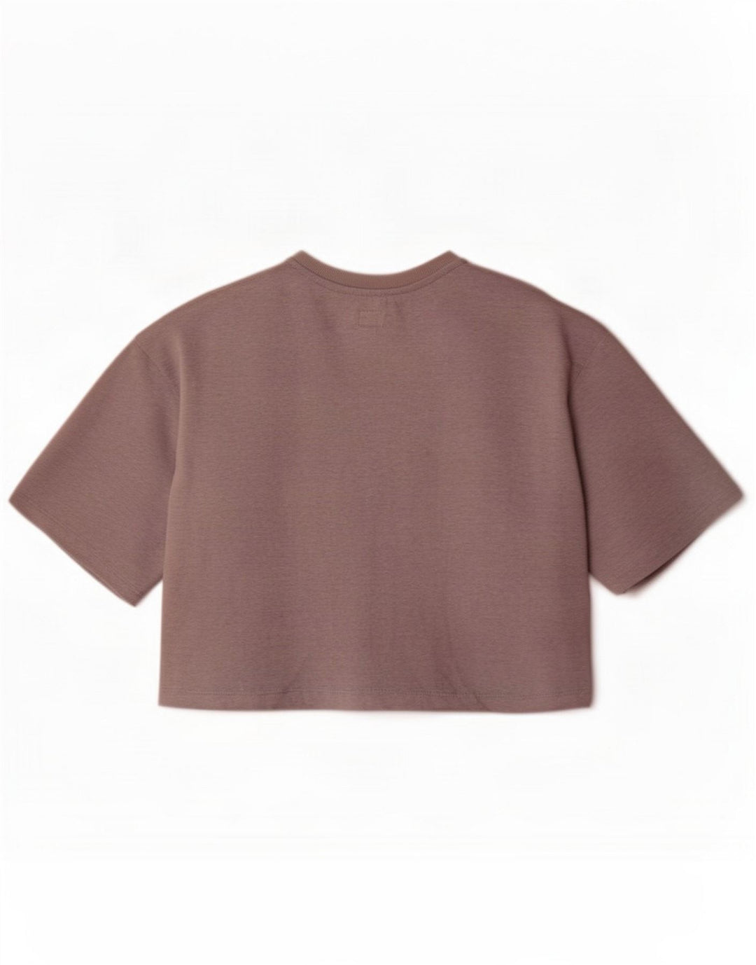 Lee Haut court surdimensionné pour femme UK 10 Petit Gris Coton