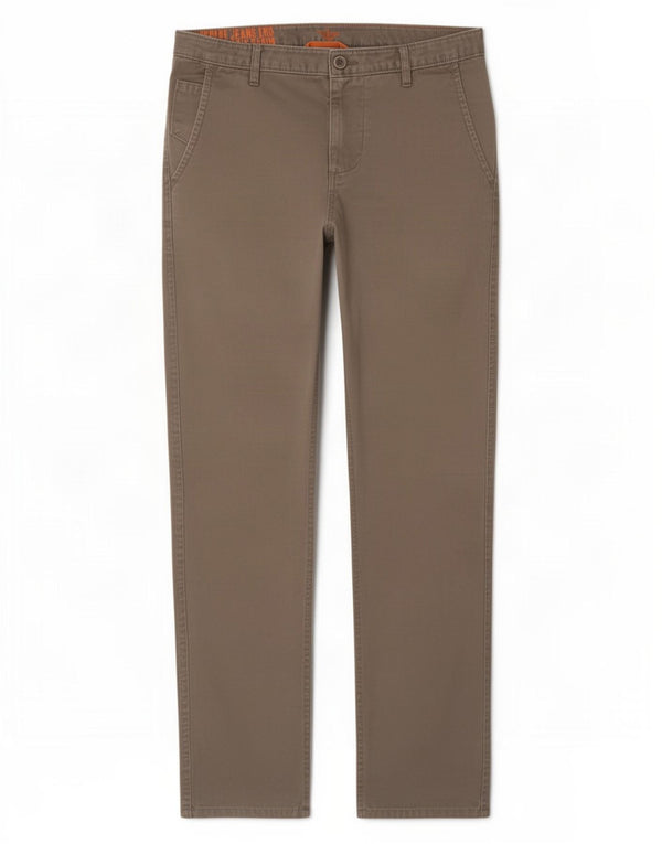 Dockers Mens Alpha Slim Jeans W34 L34 Brown Cotton