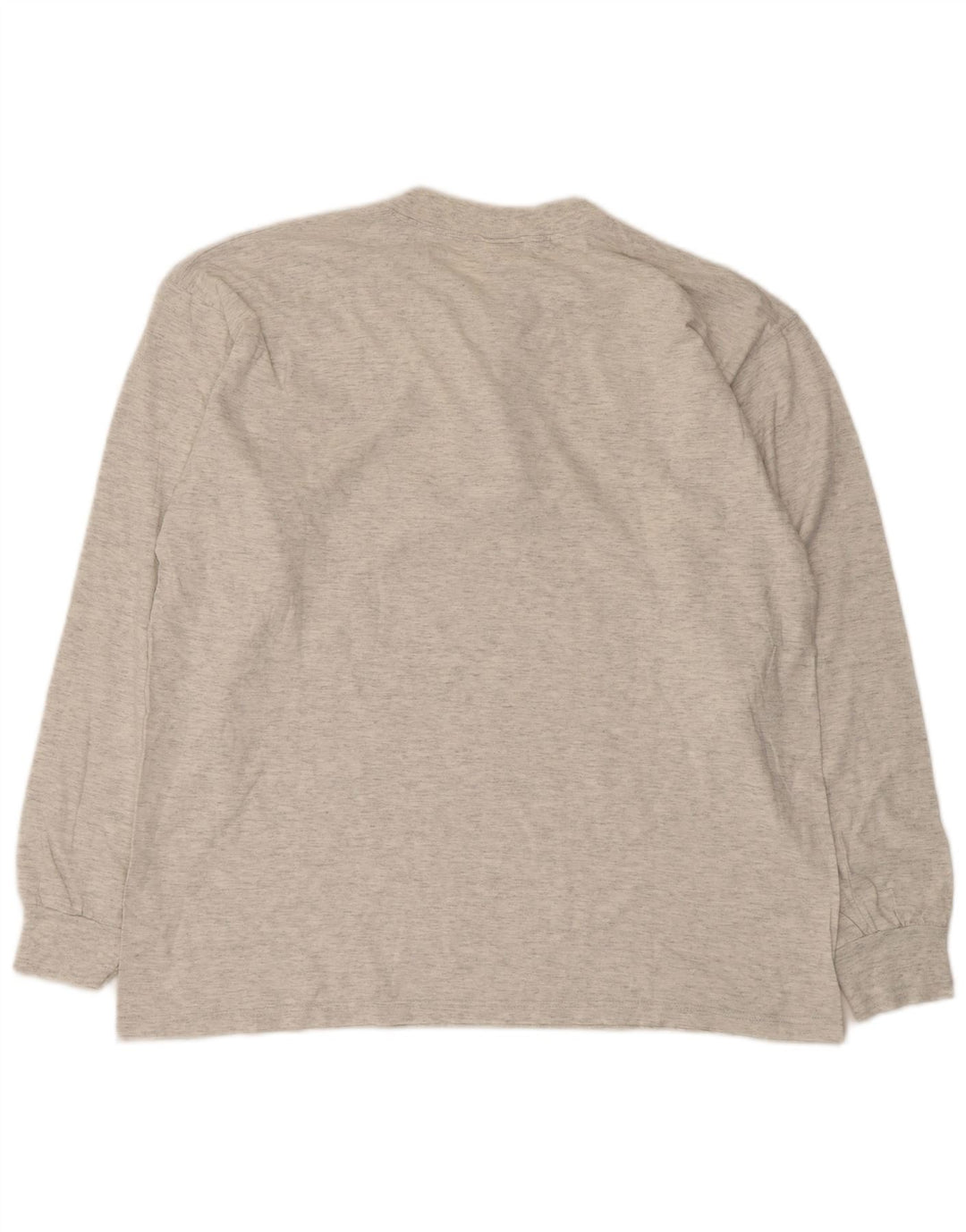 Champion Haut Homme Manches Longues XL Gris Moucheté Coton