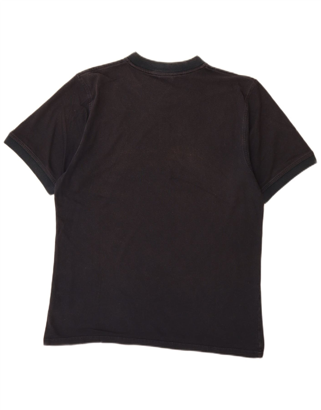 NIKE T-Shirt Homme Top UK 42/44 Large Bleu Marine Coton