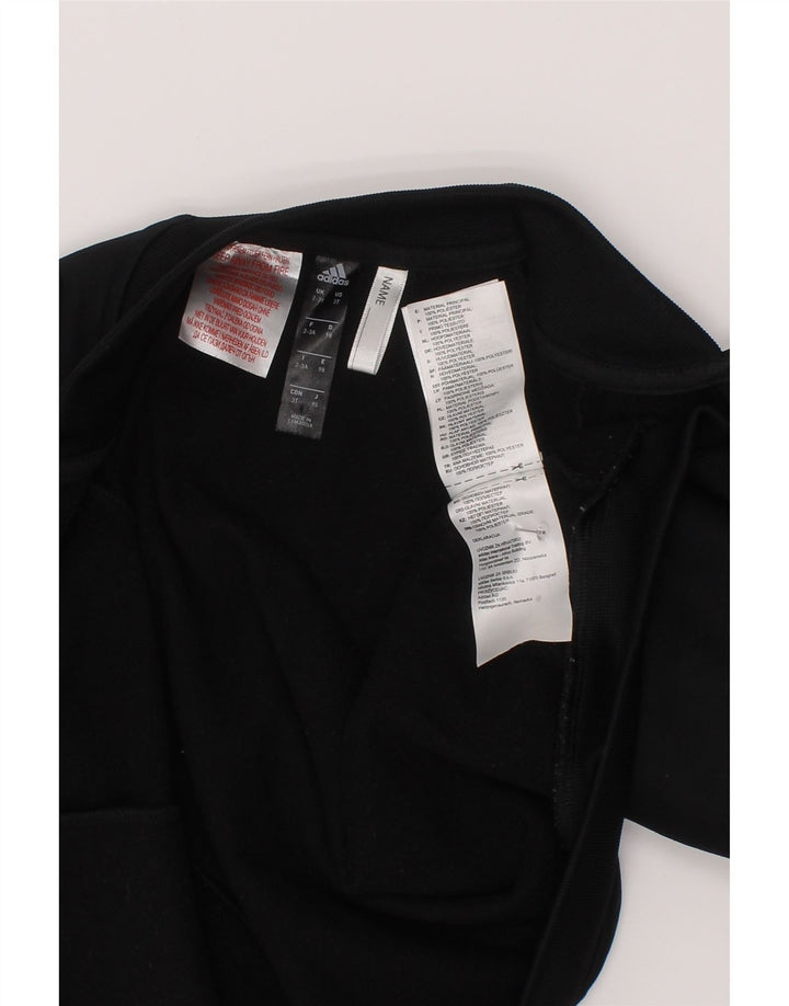 Adidas Veste de survêtement pour garçon 2-3 ans Noir Colourblock Polyester