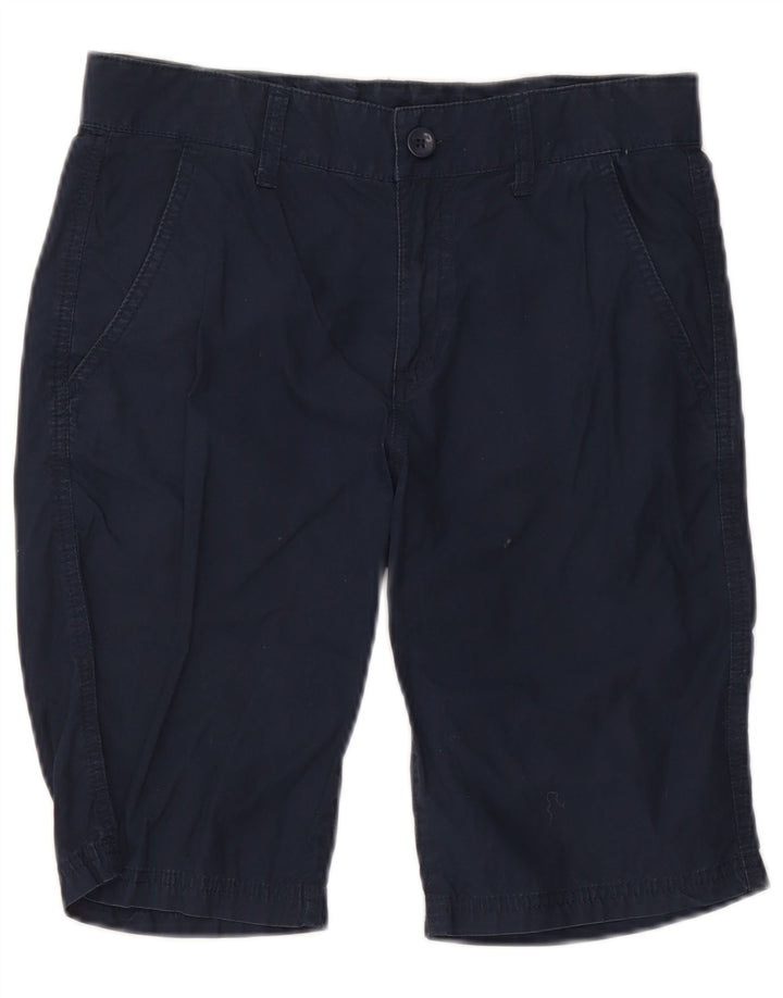 Benetton Short Chino W30 Homme Bleu Marine Moyen