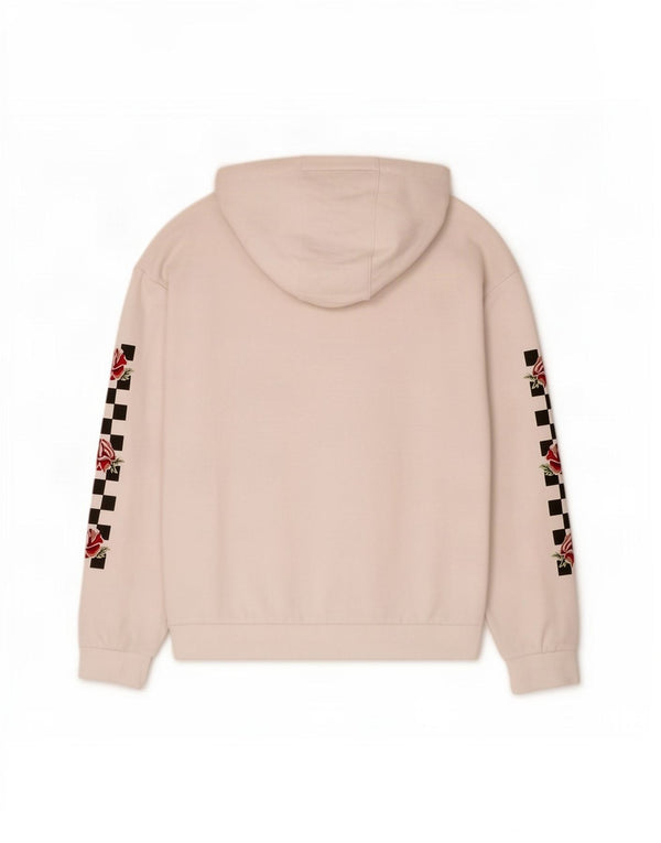 Vans Pull à capuche graphique pour femme UK 18 XL Blanc Floral