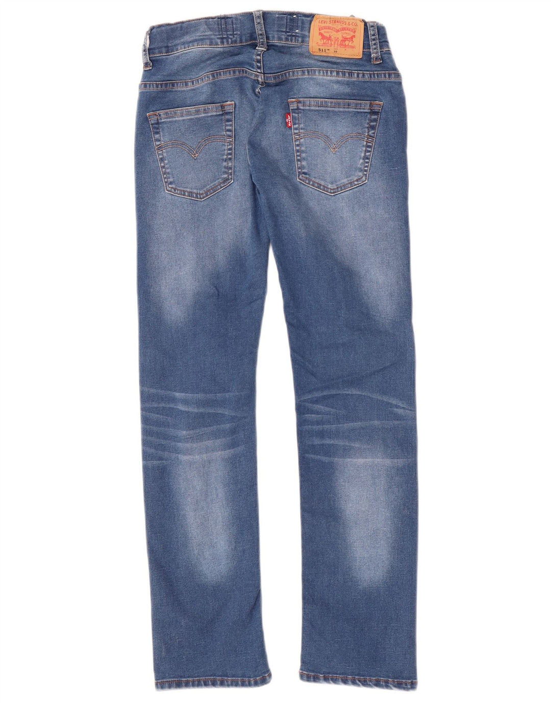 Levi's Jean Slim 511 Garçon 9-10 ans W24 L27 Bleu Coton