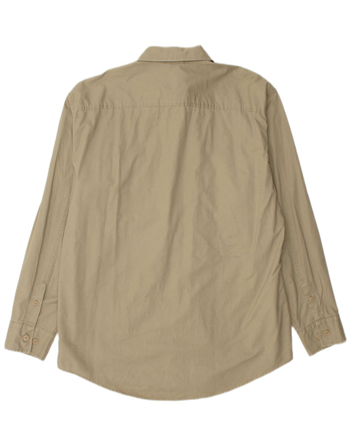 TIMBERLAND Chemise Graphique Homme Large Kaki Coton