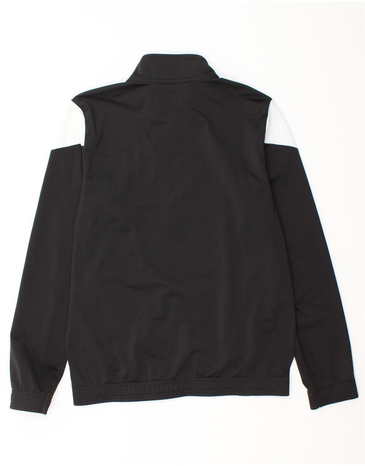 PUMA Veste de survêtement pour homme Small Noir Colorblock Polyester