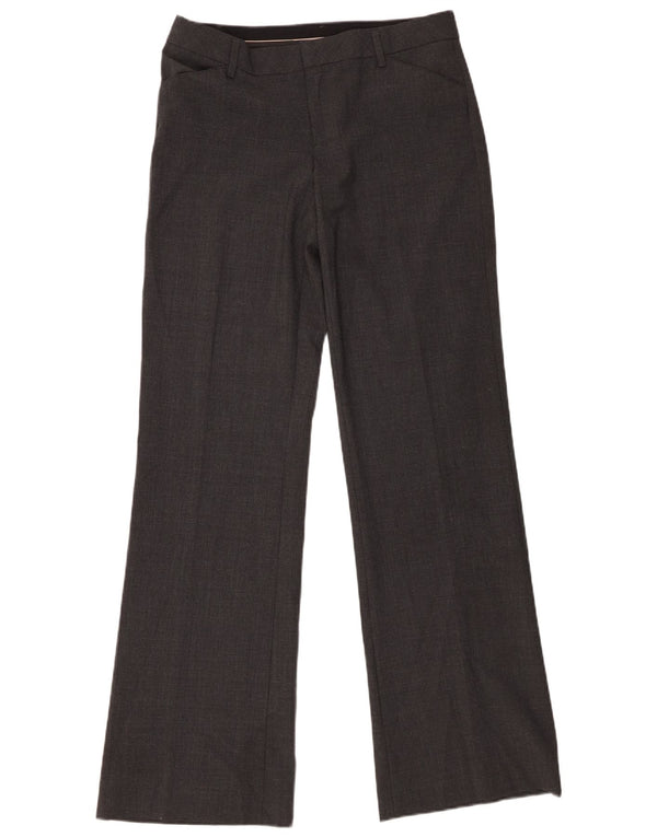 Gap Pantalon de costume bootcut pour femme US 4 Small W31 L34 Gris Polyester