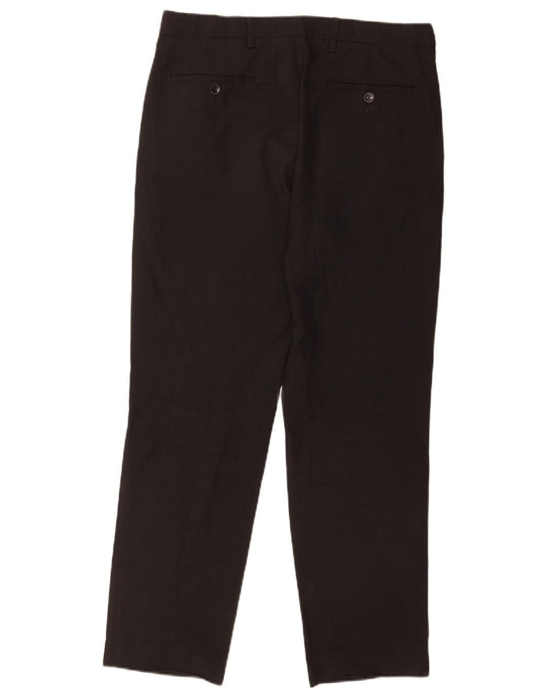Marks & Spencer Pantalon Chino Coupe Regular Homme W32 L31 Noir Polyester