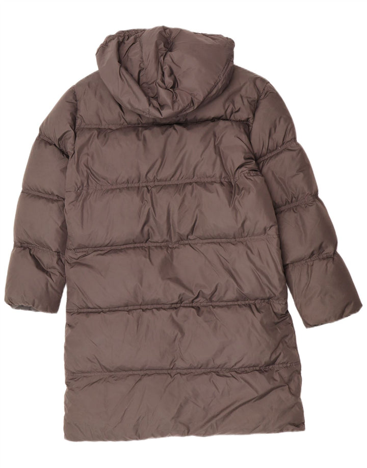 Fila Manteau rembourré à capuche pour femme IT 44 Nylon gris moyen