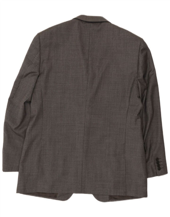 Marks & Spencer Veste blazer à 2 boutons pour homme UK 42 Grande laine grise