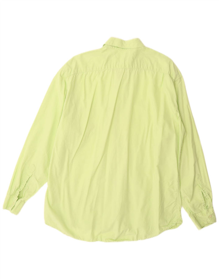 J. Crew Chemise Homme Vert Moyen Coton