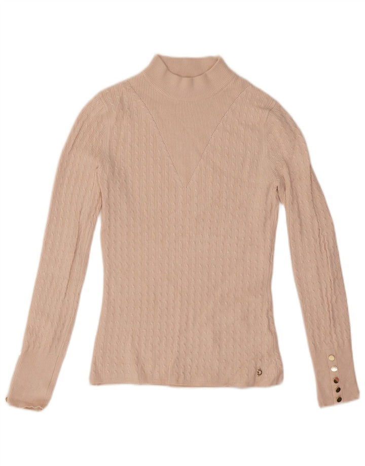 Guess Pull à col roulé pour femme UK 6 XS Rose