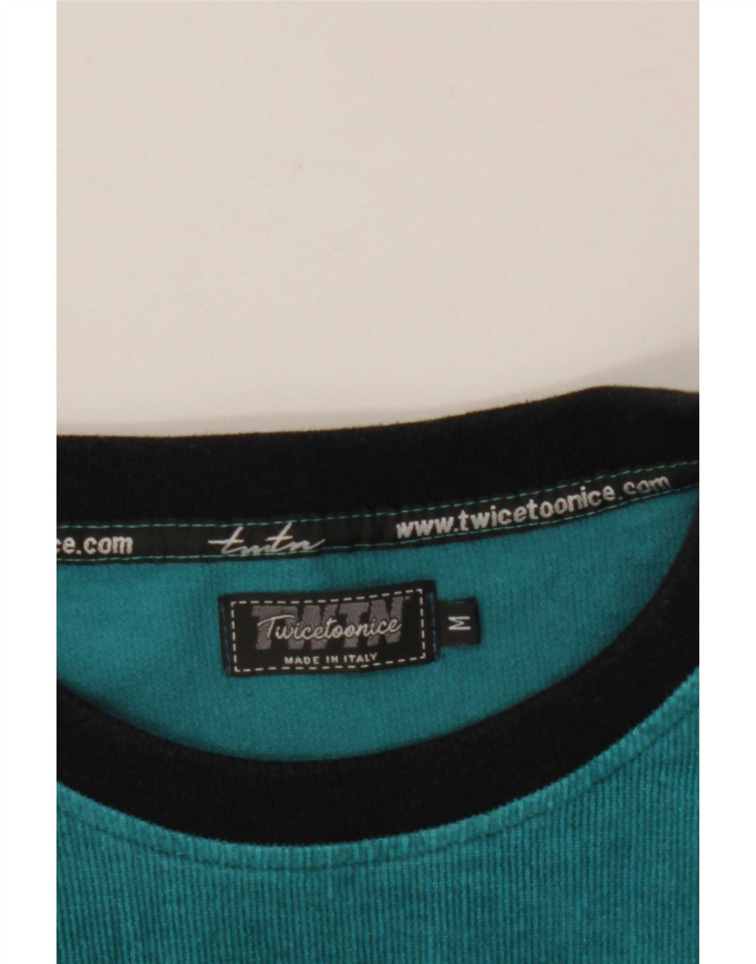 vintage Mens Sweatshirt Jumper Moyen Multicolore Colourblock