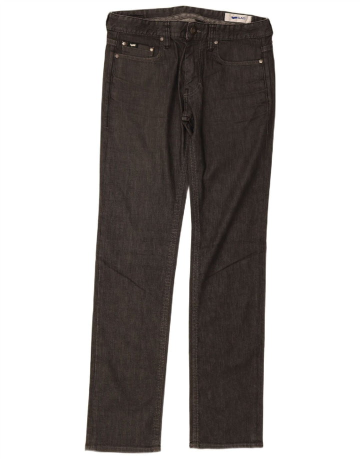 Gas Jean droit homme W33 L34 gris coton