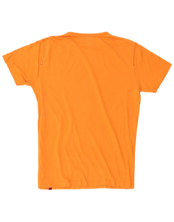 Jack & Jones T-Shirt Graphique Homme Orange Moyen Coton