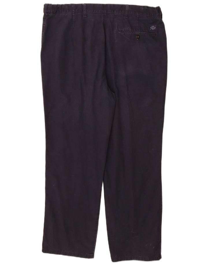 Marks & Spencer Pantalon Chino Droit Regular Homme W38 L29 Bleu Marine