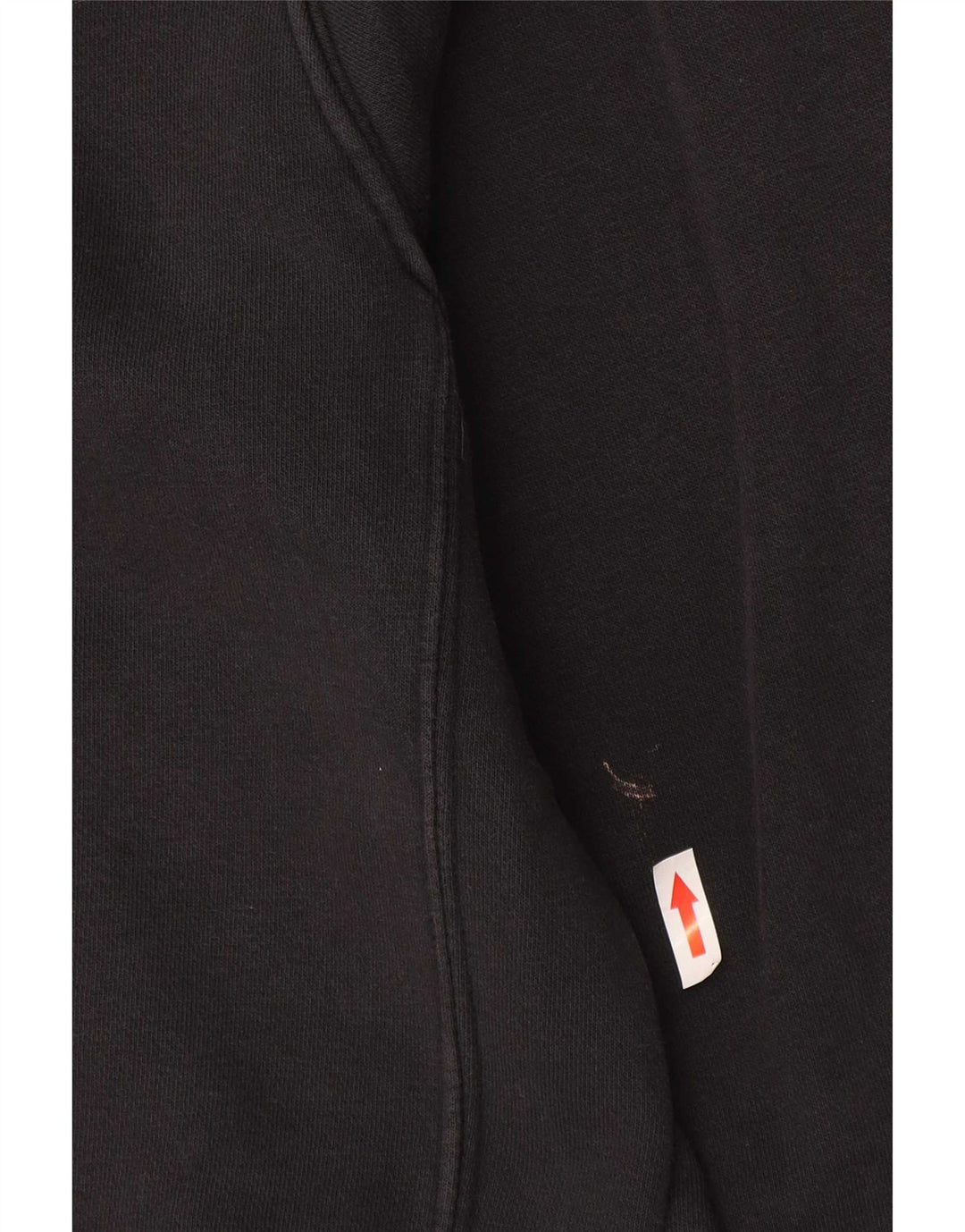 NIKE Pull à capuche graphique pour homme en coton noir moyen