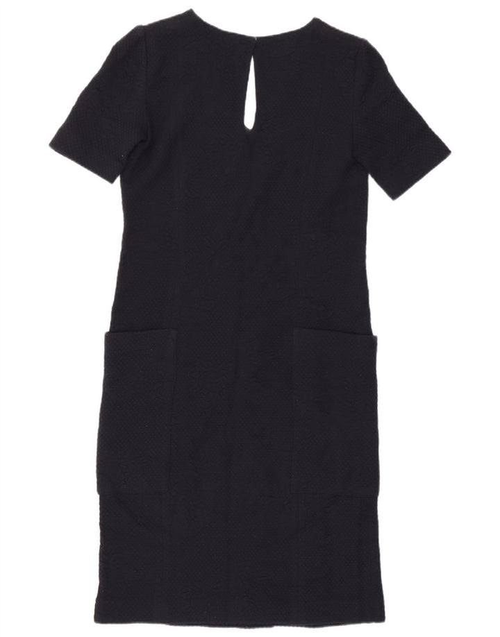 Armani Robe droite pour femme UK 12 Bleu marine moyen floral