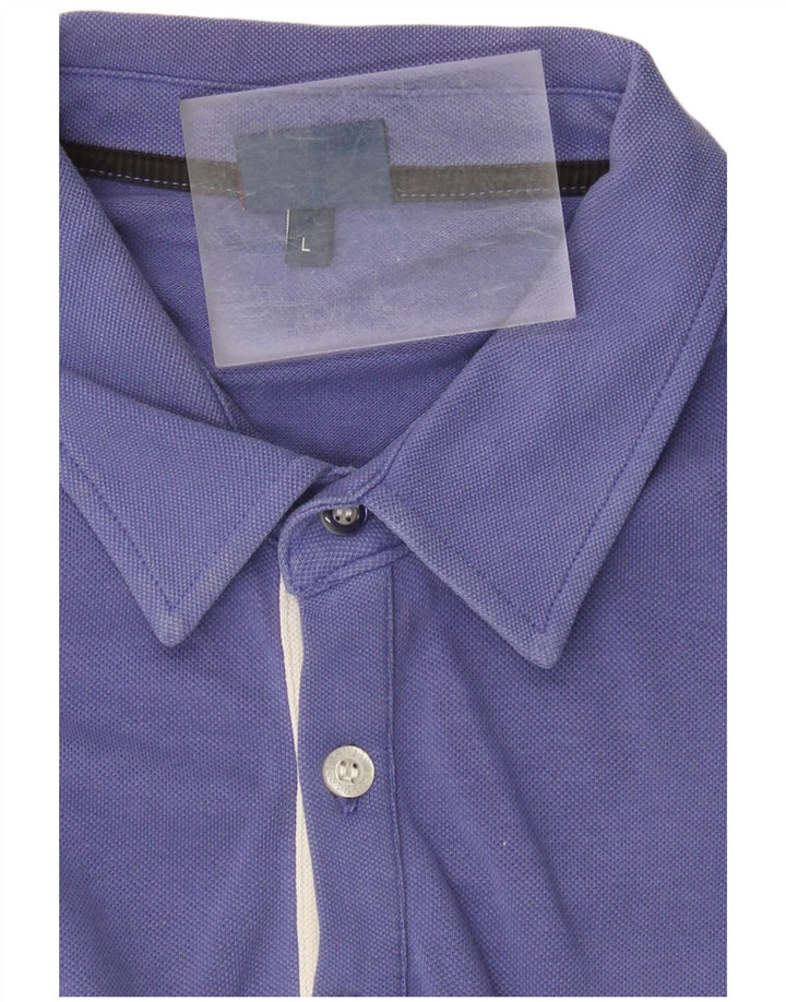 Trussardi Jeans Polo Homme Large Violet