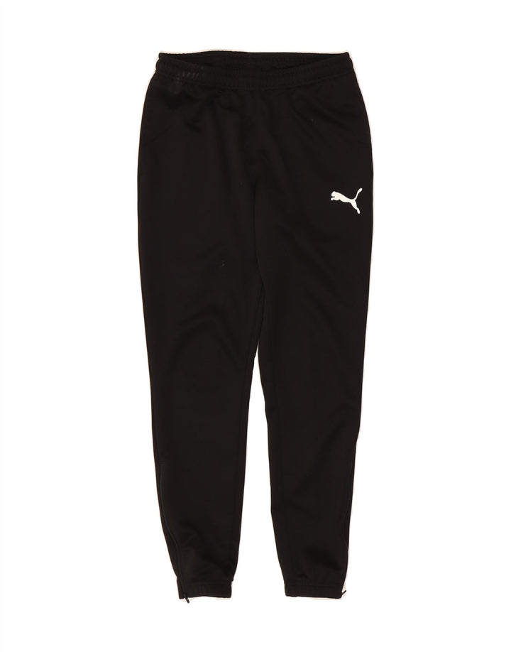 PUMA Mens Tracksuit Trousers Small Black Polyester Vintage Puma and Second-Hand Puma from Messina Hembry 