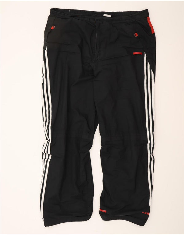 ADIDAS Pantalon de survêtement pour hommes XL Noir Colorblock Polyester