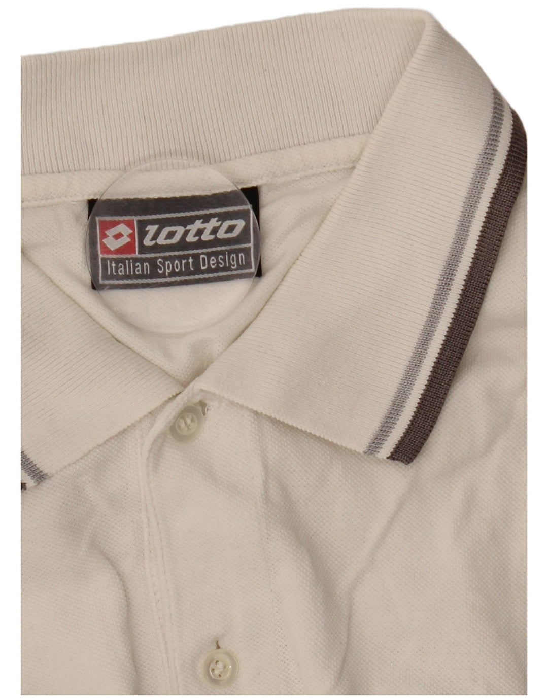 Lotto Polo A.C. Cesena XL Homme Blanc
