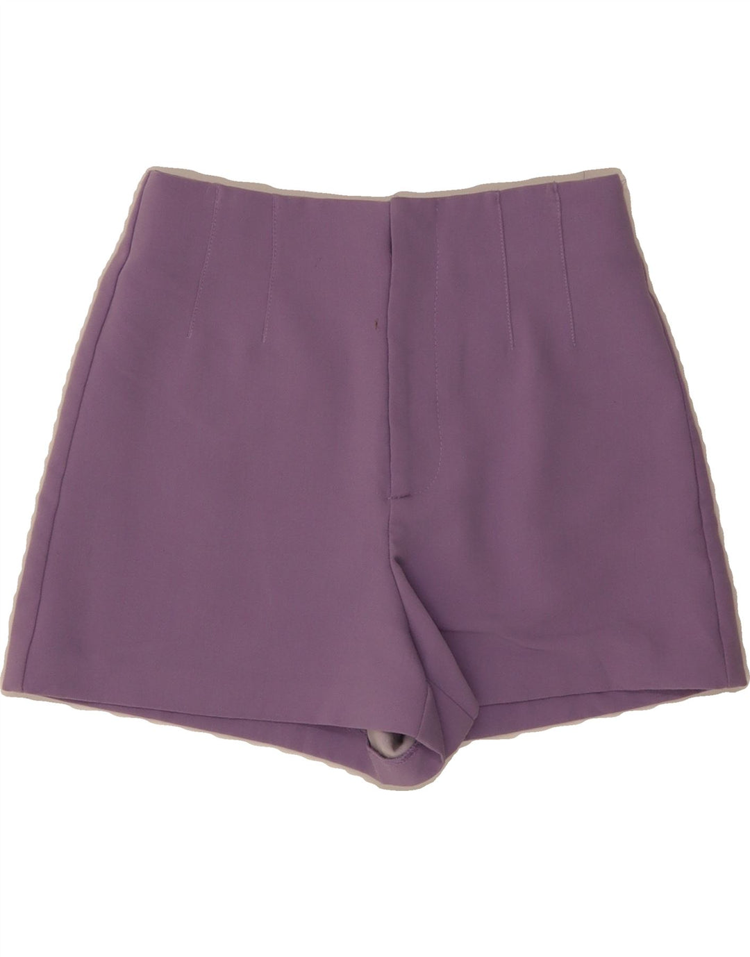 ZARA Womens Casual Shorts XS W24  Purple Polyester Vintage Zara and Second-Hand Zara from Messina Hembry 