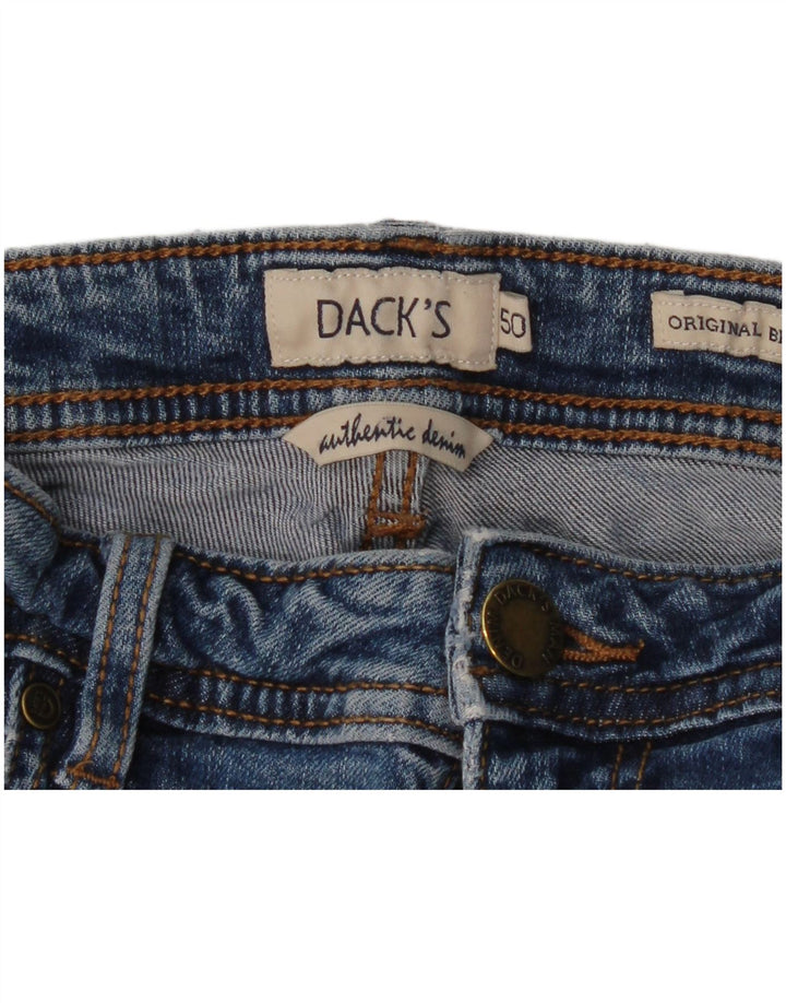 Dack's Jean Droit Homme IT 50 Large W32 L31 Bleu