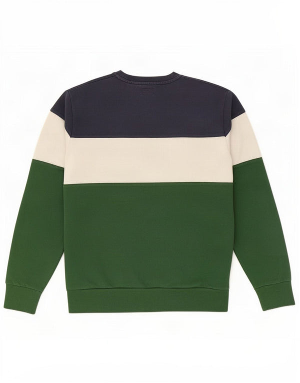 Levi's Sweatshirt Jumper Homme Multicolore Colourblock Cotton