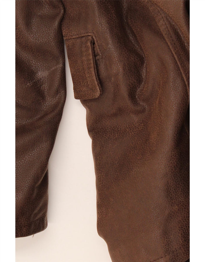 Conbipel Veste en Cuir Homme IT 52 Grand Cuir Marron