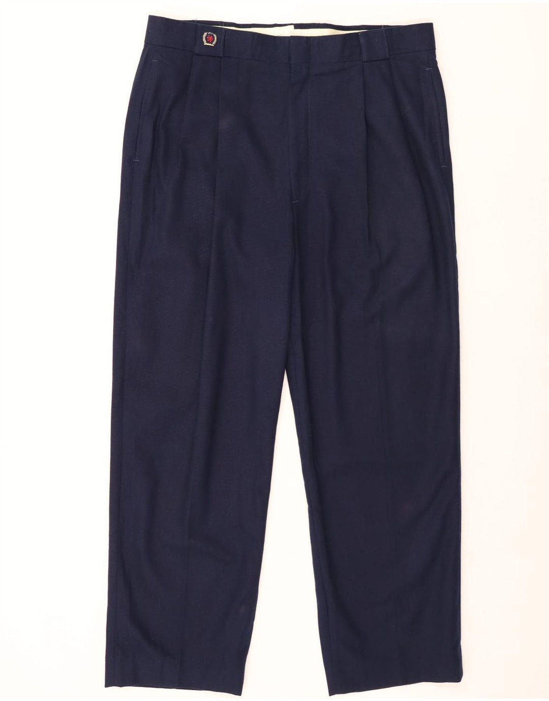 TOMMY HILFIGER Pantalon Chino Pegged Homme W38 L29 Bleu Marine