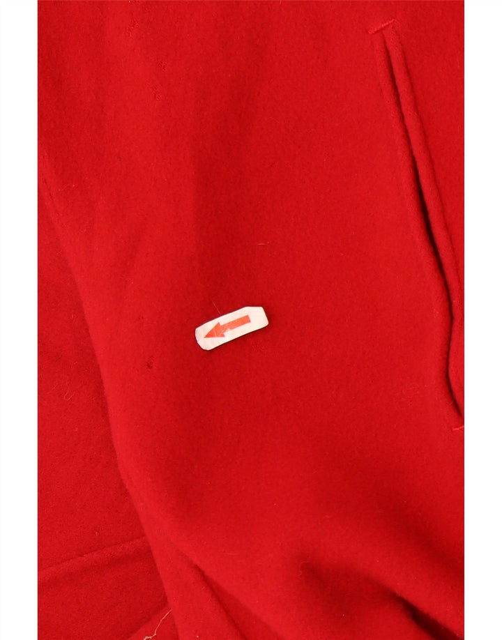 pardessus femme vintage UK 22 3XL Rouge