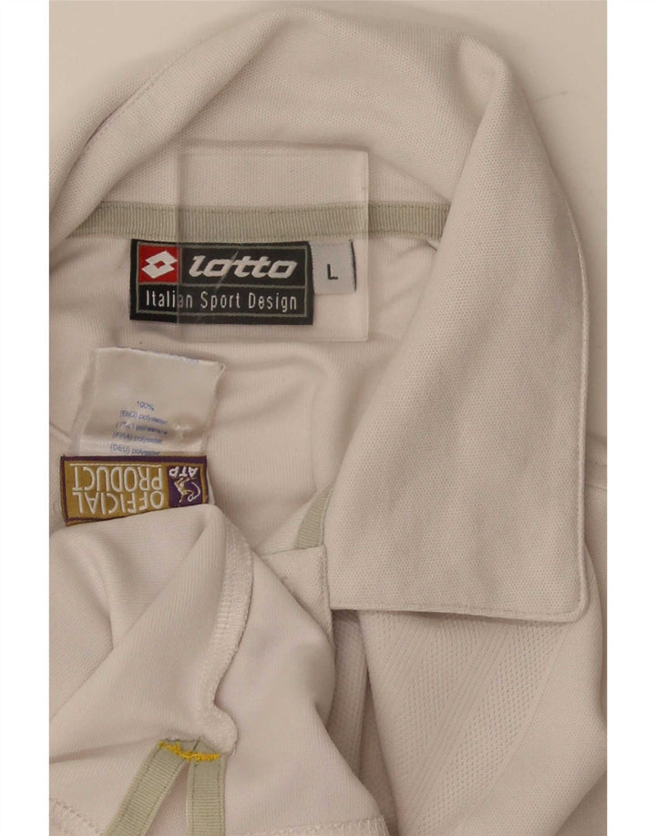 Lotto Polo Homme Grand Blanc Polyester