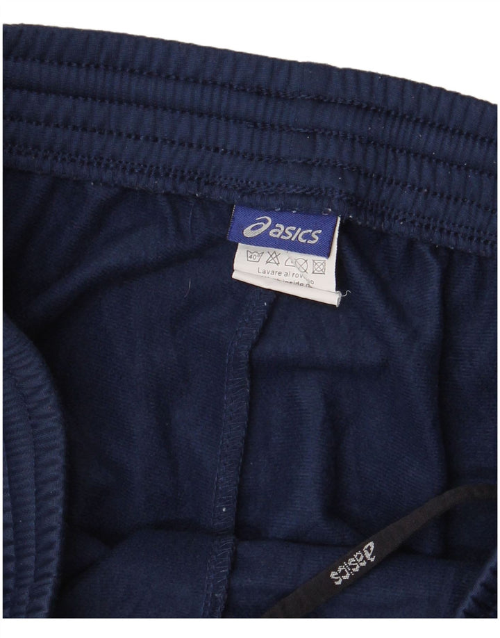 Asics Pantalon De Survêtement Femme Large Bleu Marine Polyester