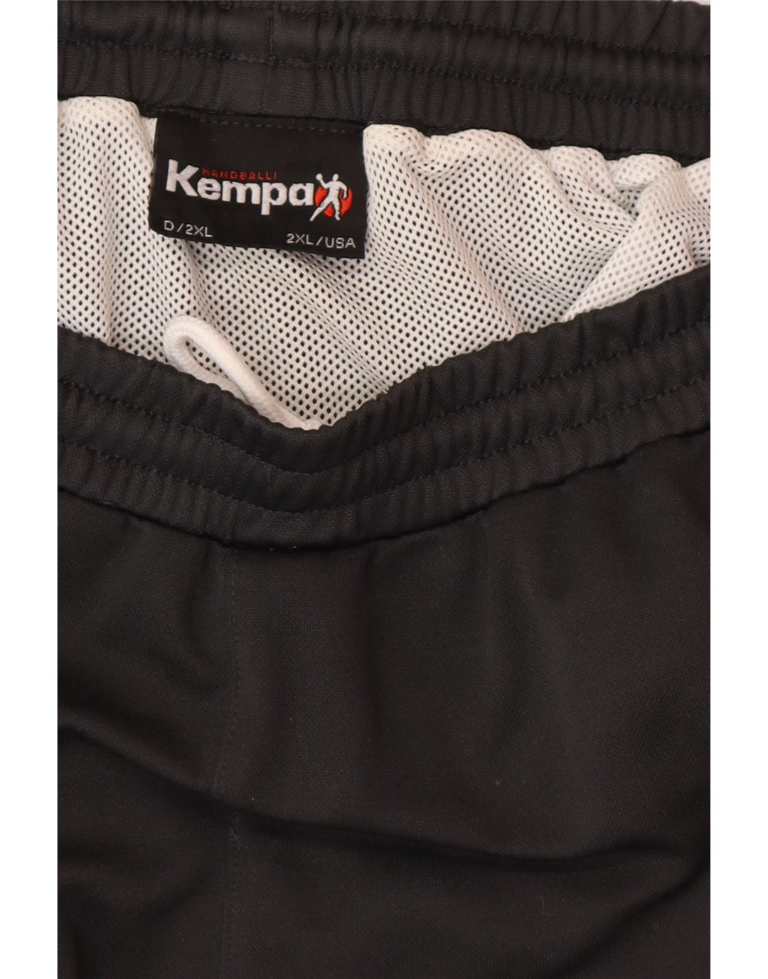 VINTAGE Short de sport graphique pour homme 2XL Gris Colorblock