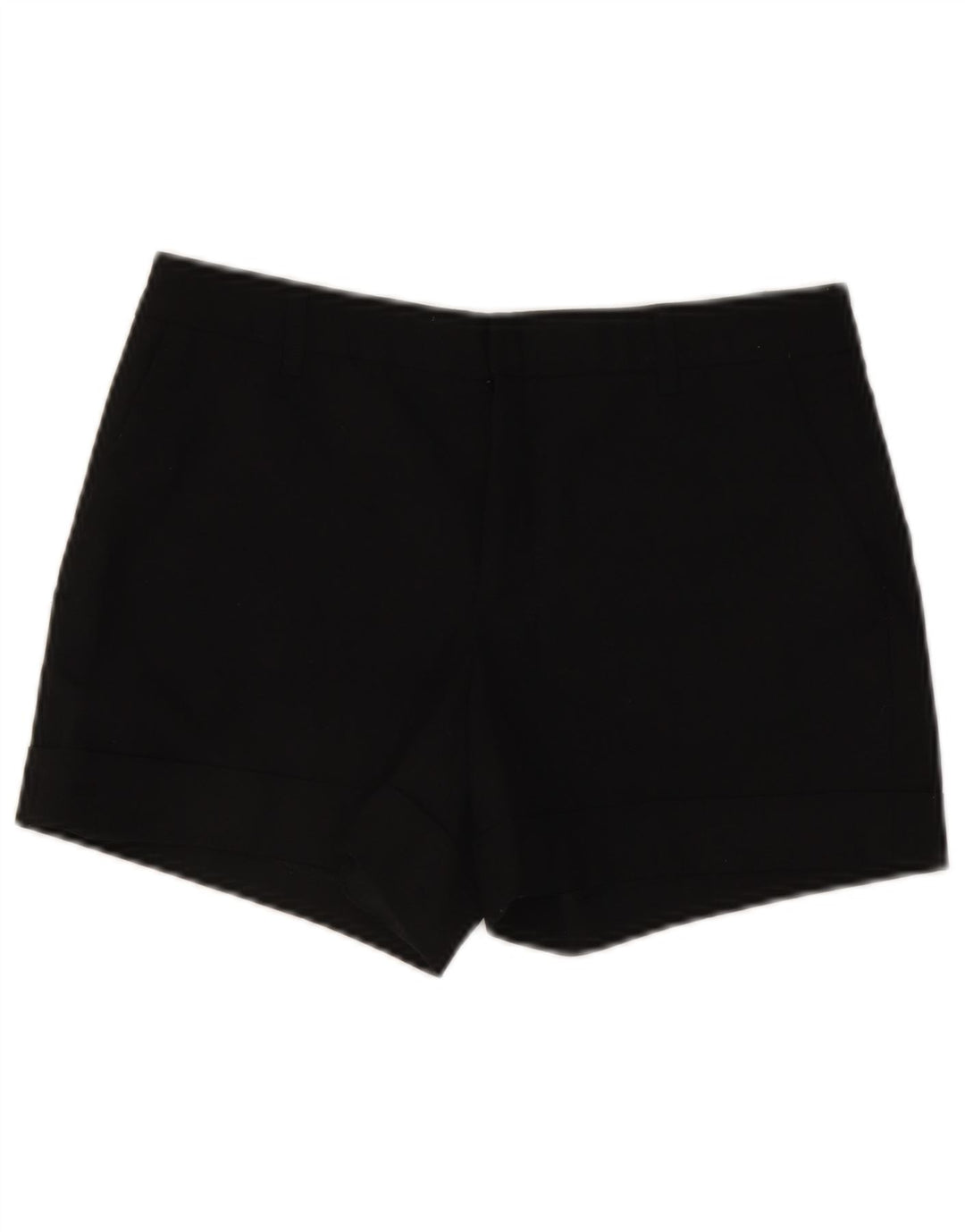 Zara Short Chino Femme Petit W26 Noir Polyester