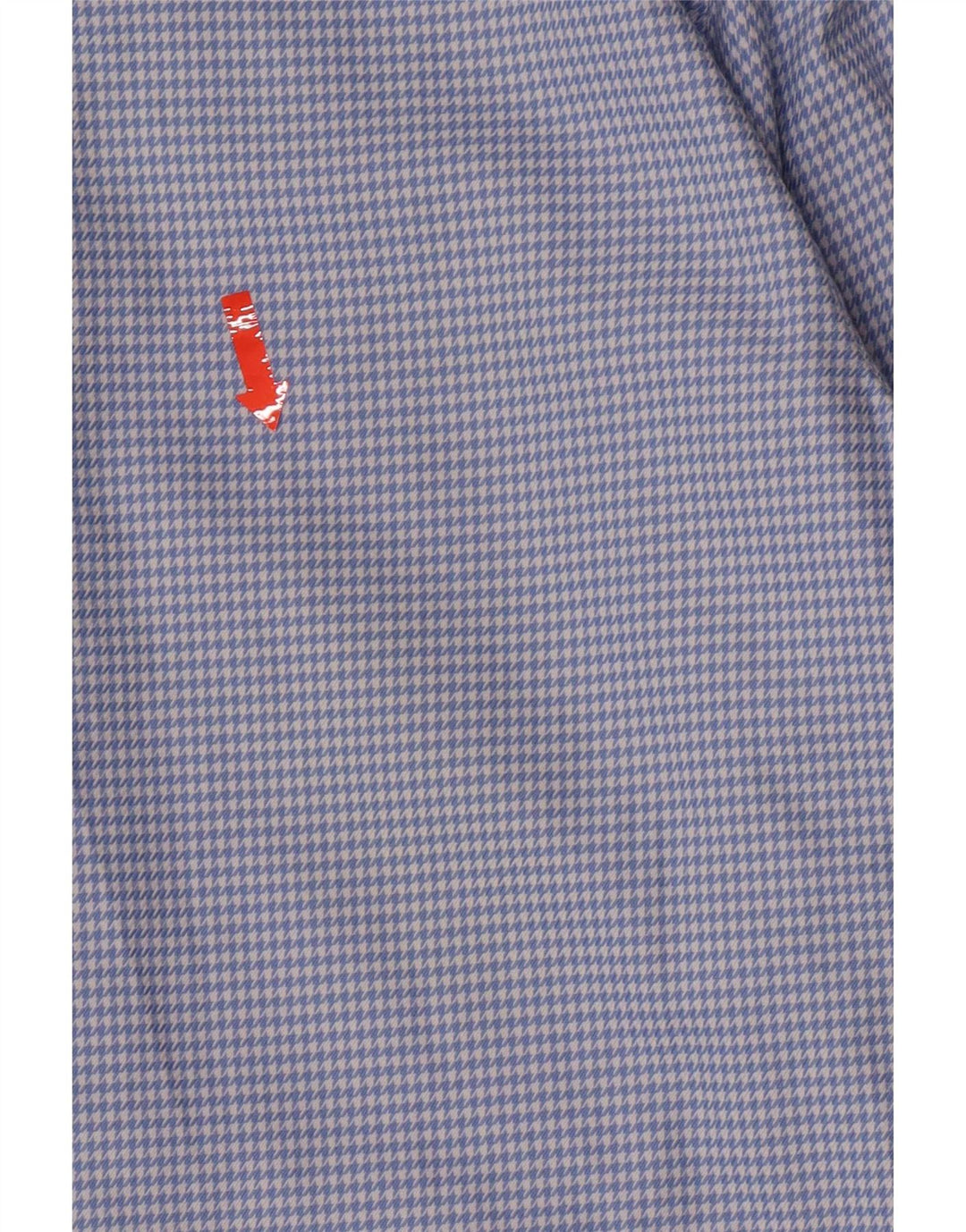 Zara Chemise Regular Fit En Flanelle Homme Bleu Pied De Poule En Coton