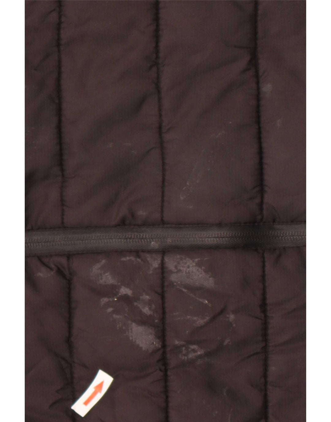 Ellesse Veste matelassée à capuche pour homme UK 36 Small Noir Nylon