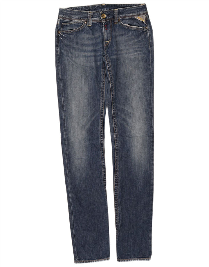 Replay Jean Slim Femme W27 L34 Bleu Coton
