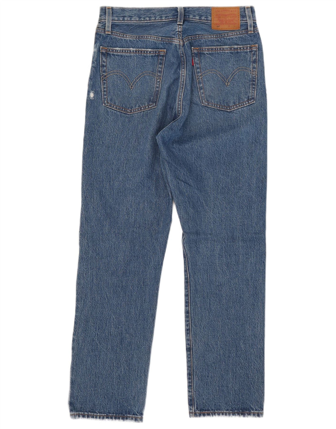 Levi's Jean Droit 501 Femme W27 L29 Bleu Coton