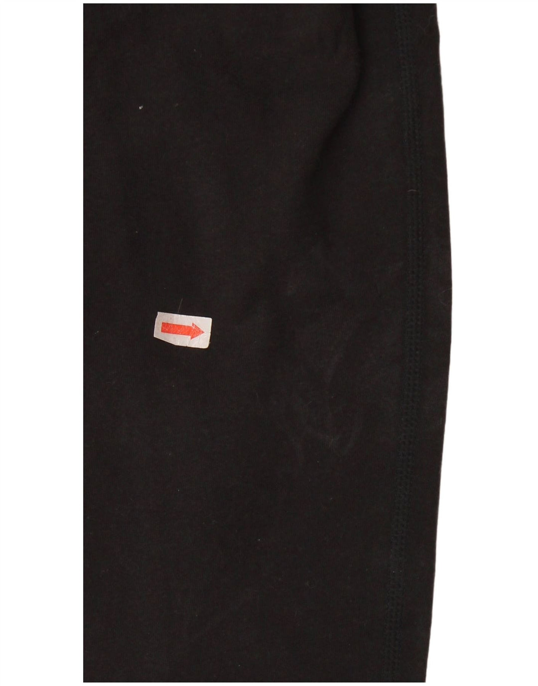 REEBOK Leggings Femme UK 10 Petit Noir Colorblock Coton