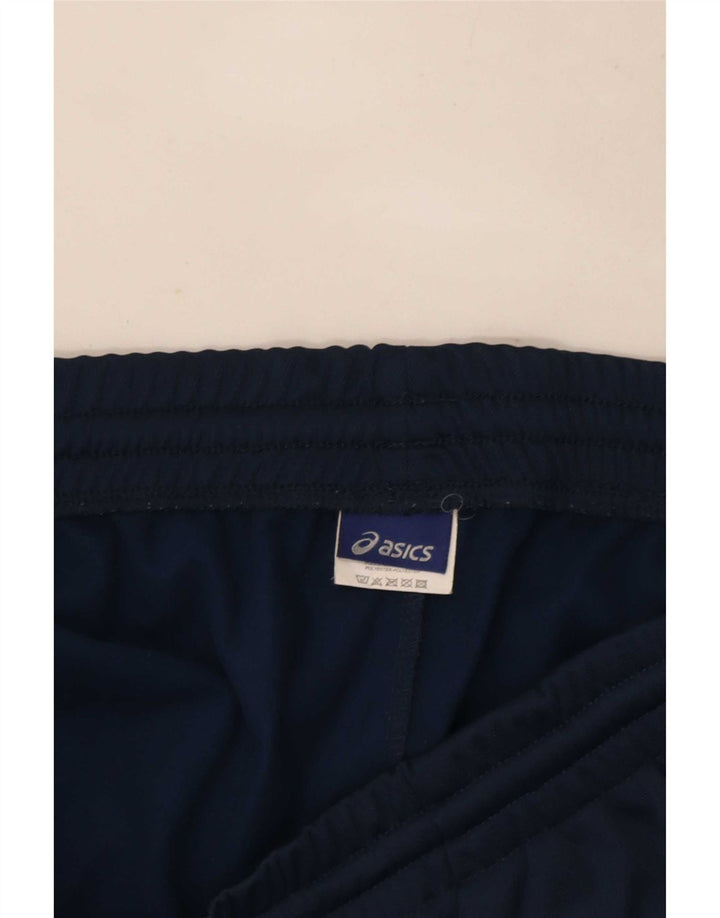Asics Pantalon De Survêtement Homme Large Bleu Marine Polyester