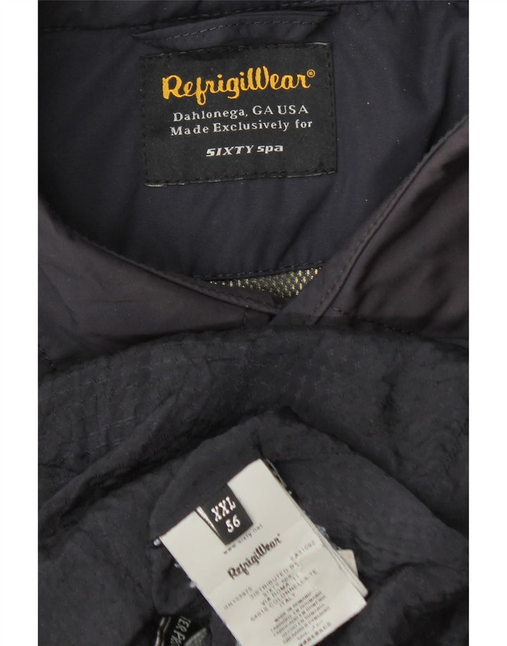 Refrigiwear Veste utilitaire pour homme UK 44 2XL Bleu marine Nylon