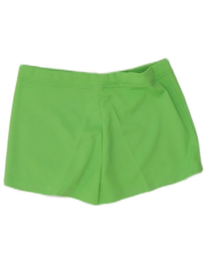 Fila Short de sport pour femme UK 8 Small Vert Polyester