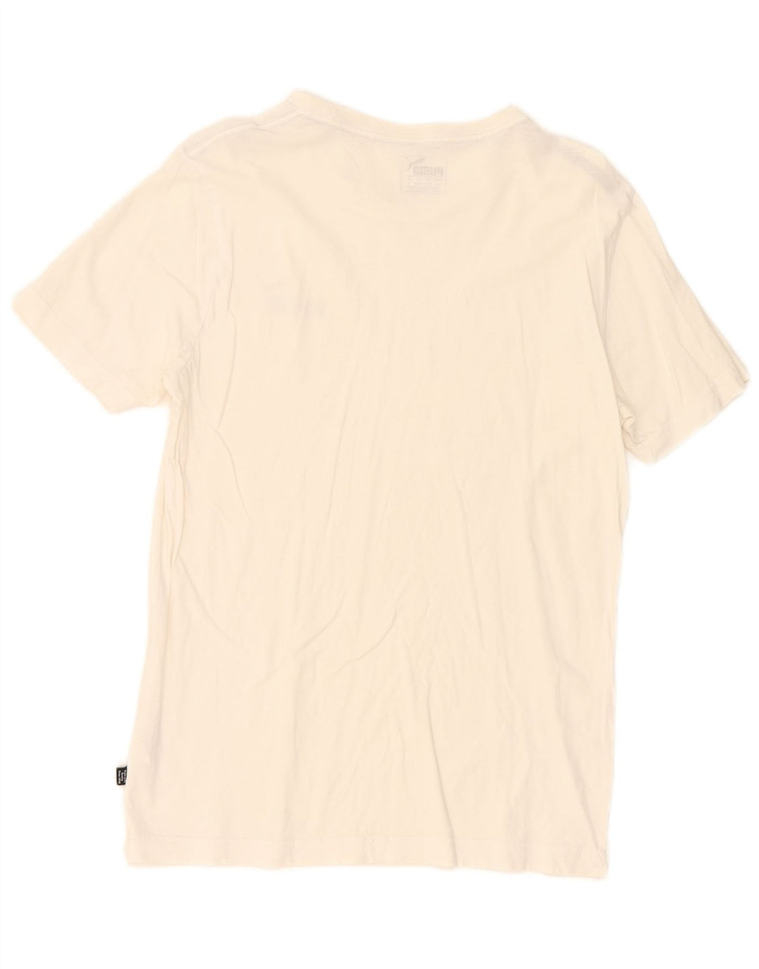 Puma T-Shirt Homme Blanc Petit Coton