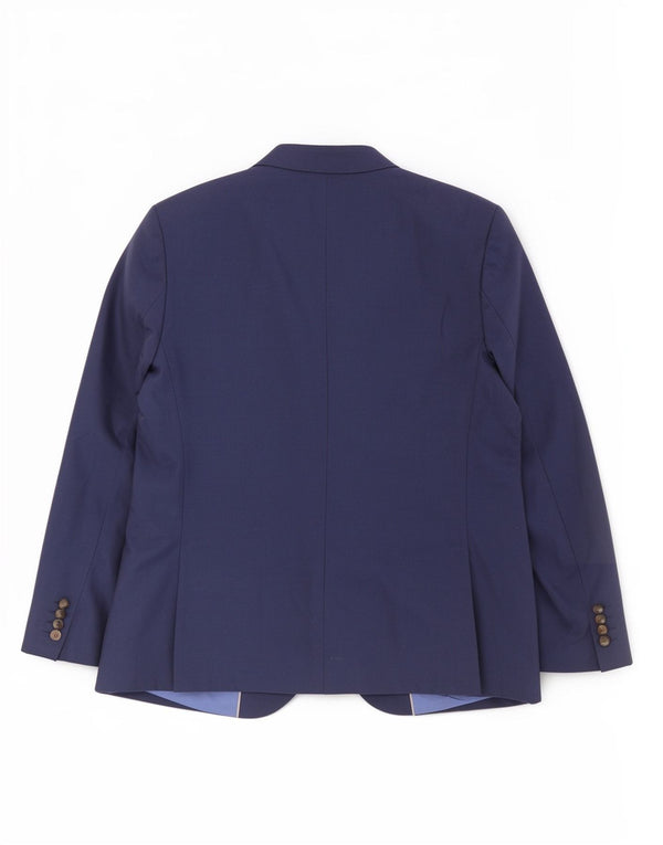 Marks & Spencer Veste blazer à 2 boutons pour homme UK 44 XL Bleu marine classique